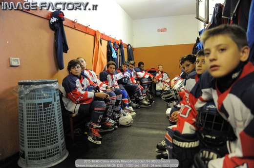 2015-10-03 Como-Hockey Milano Rossoblu U14 0053 Squadra